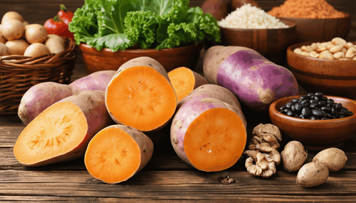 découvrez les incroyables bienfaits de la patate douce pour votre santé. riche en nutriments, elle booste votre énergie, renforce votre système immunitaire et améliore votre digestion. apprenez à intégrer ce super-aliment dans votre alimentation quotidienne.
