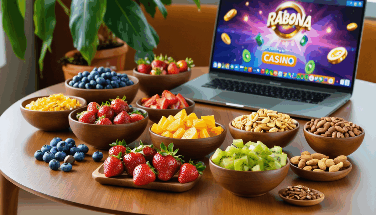 explorez notre sélection d'en-cas sains à déguster tout en profitant des jeux en ligne sur rabona casino. alliez plaisir et bien-être avec des gourmandises équilibrées pour une expérience de jeu optimale.