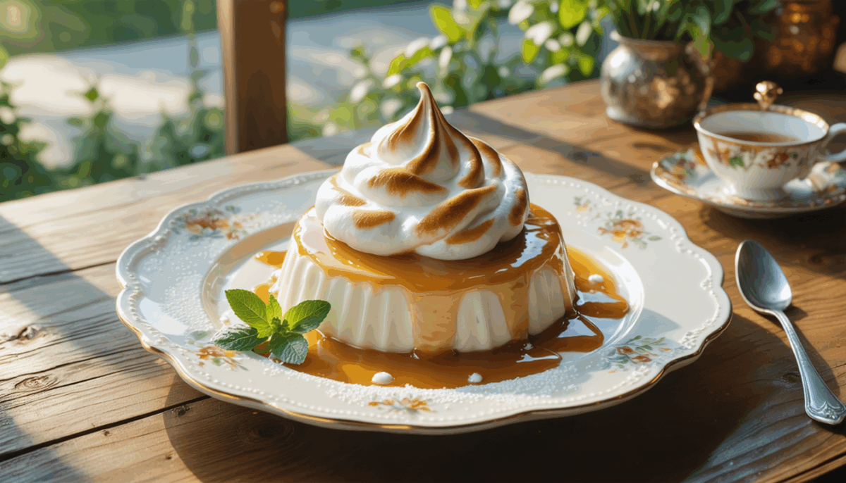 découvrez la recette classique de l'île flottante de grand-mère, une douceur aérienne à la texture légère et délicate qui ravira vos papilles. suivez nos conseils pour réaliser ce dessert traditionnel plein de nostalgie et d'authenticité.