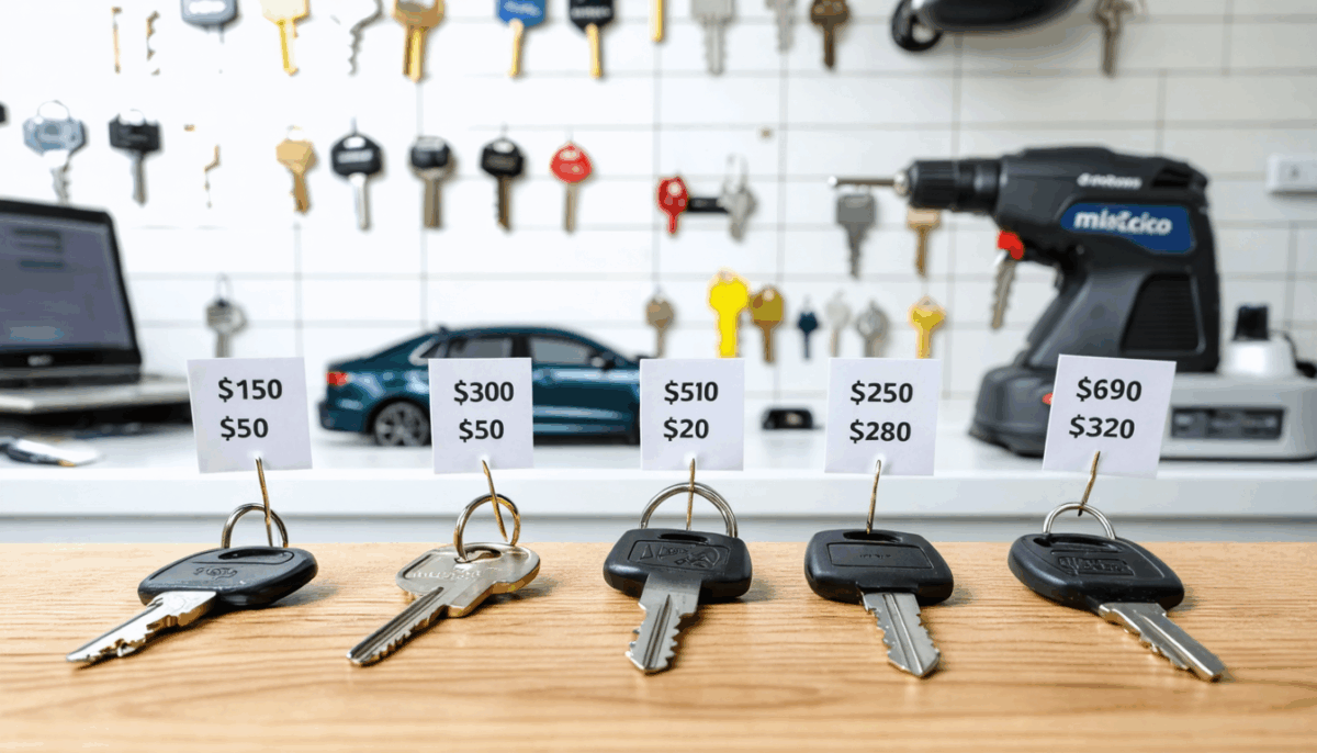 découvrez notre comparaison exhaustive des prix des doubles de clés. analysez les coûts selon le type de clé, la marque et le service de duplication pour faire le meilleur choix. trouvez l'option la plus économique sans compromettre la qualité!