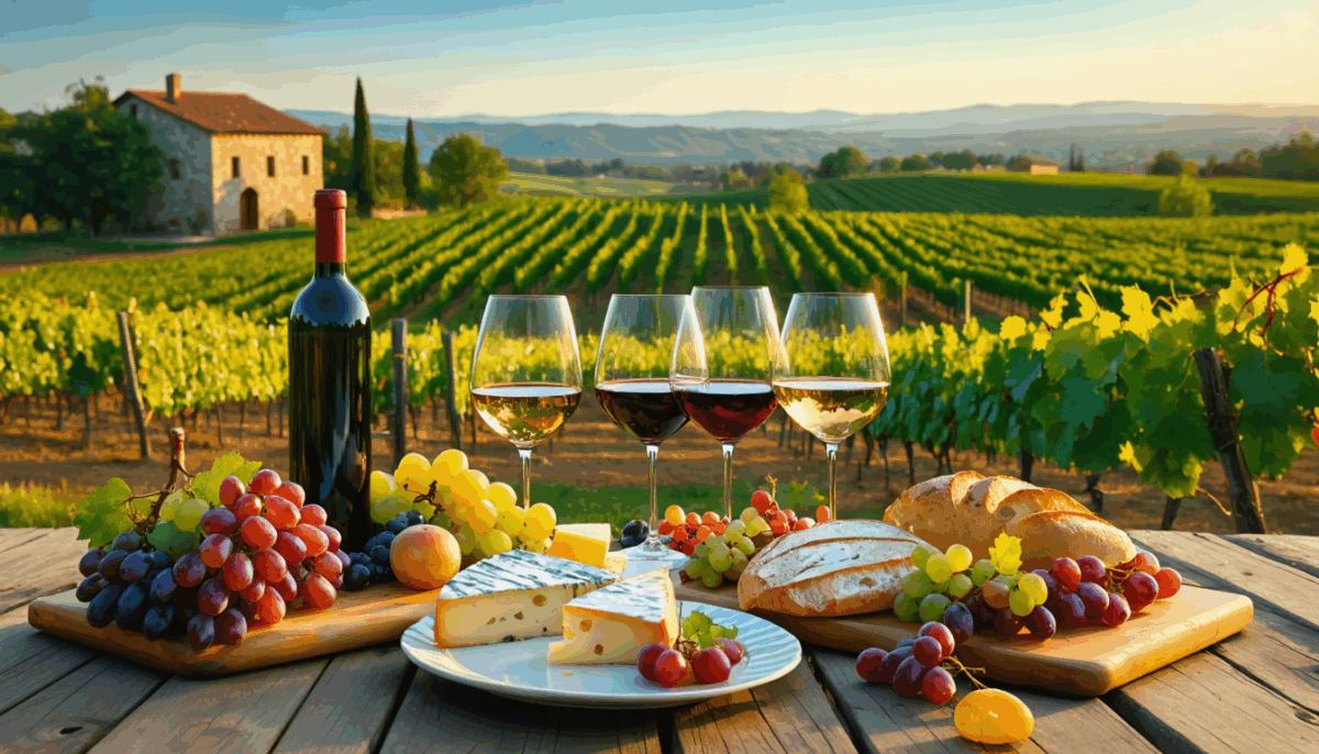 découvrez un week-end œnologique inoubliable, où vos sens seront en éveil grâce à des dégustations raffinées, des visites de vignobles pittoresques et des ateliers de vin. plongez dans l'art de l'œnologie et laissez-vous séduire par des saveurs uniques qui réveilleront votre palais.