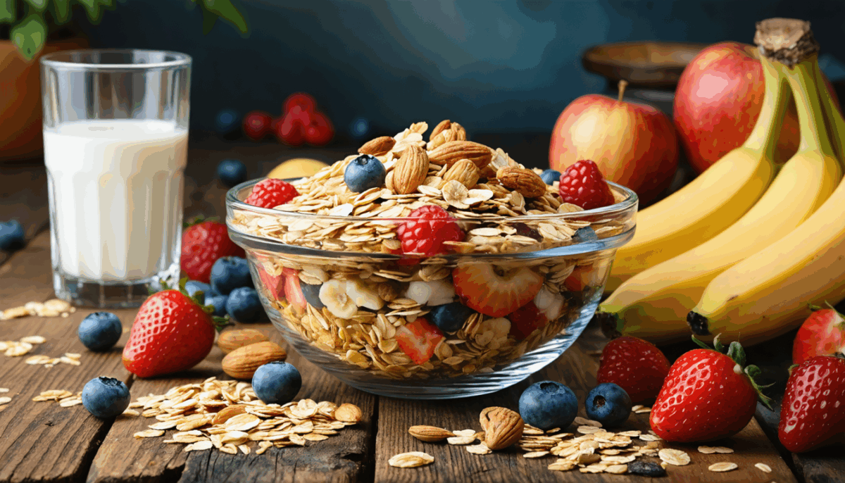 découvrez notre délicieuse recette de muesli maison, facile à préparer et pleine de saveurs. profitez d'un petit-déjeuner sain et nourrissant, parfait pour bien commencer la journée.