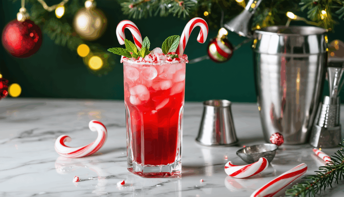 découvrez la recette facile et délicieuse du cocktail bonbon candy cane spritzer, une boisson festive parfaite pour les fêtes. apprenez à combiner saveurs rafraîchissantes et notes sucrées pour émerveiller vos invités avec ce cocktail coloré et pétillant.