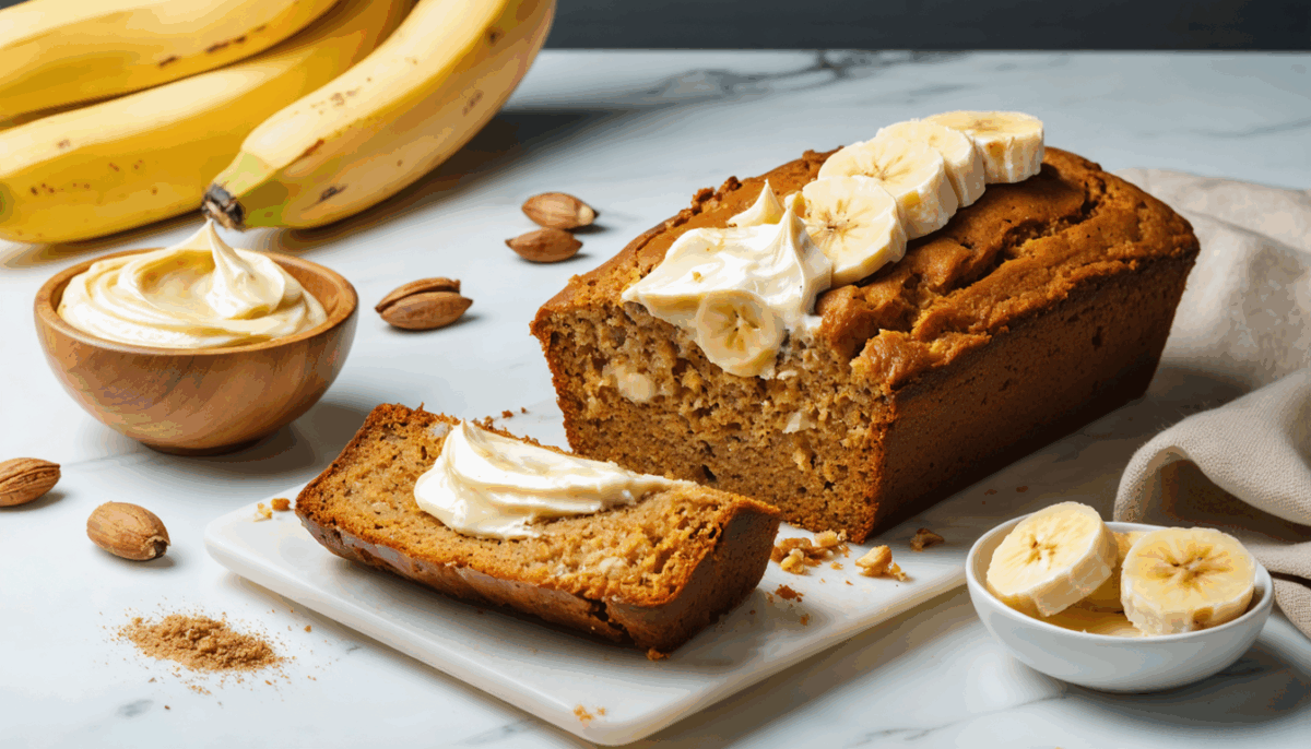 découvrez notre savoureuse recette de pain à la banane sans œufs, une alternative saine et gourmande qui ravira vos papilles. facile à préparer, ce dessert moelleux est parfait pour les intolérants aux œufs et les amateurs de douceurs naturelles. essayez-le dès aujourd'hui !