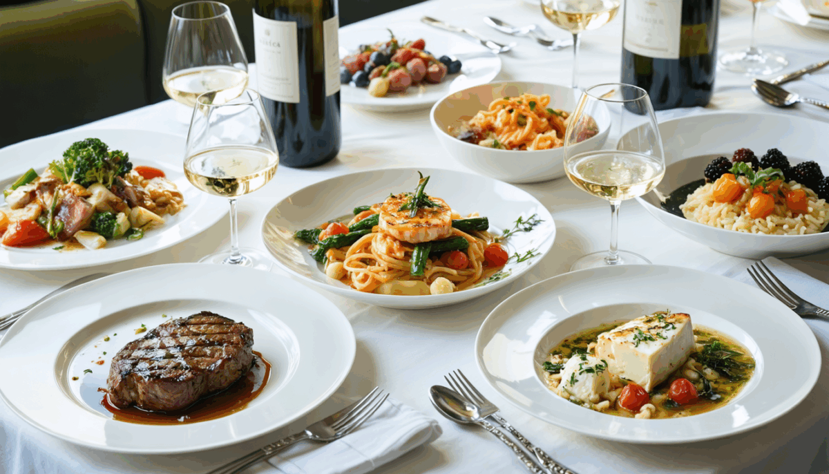 découvrez l'harmonie parfaite entre mets et vins avec notre guide sur l'accord idéal. apprenez à sublimer vos plats préférés grâce aux suggestions de vins qui les accompagnent à merveille. savourez chaque bouchée et chaque gorgée pour une expérience culinaire inoubliable.