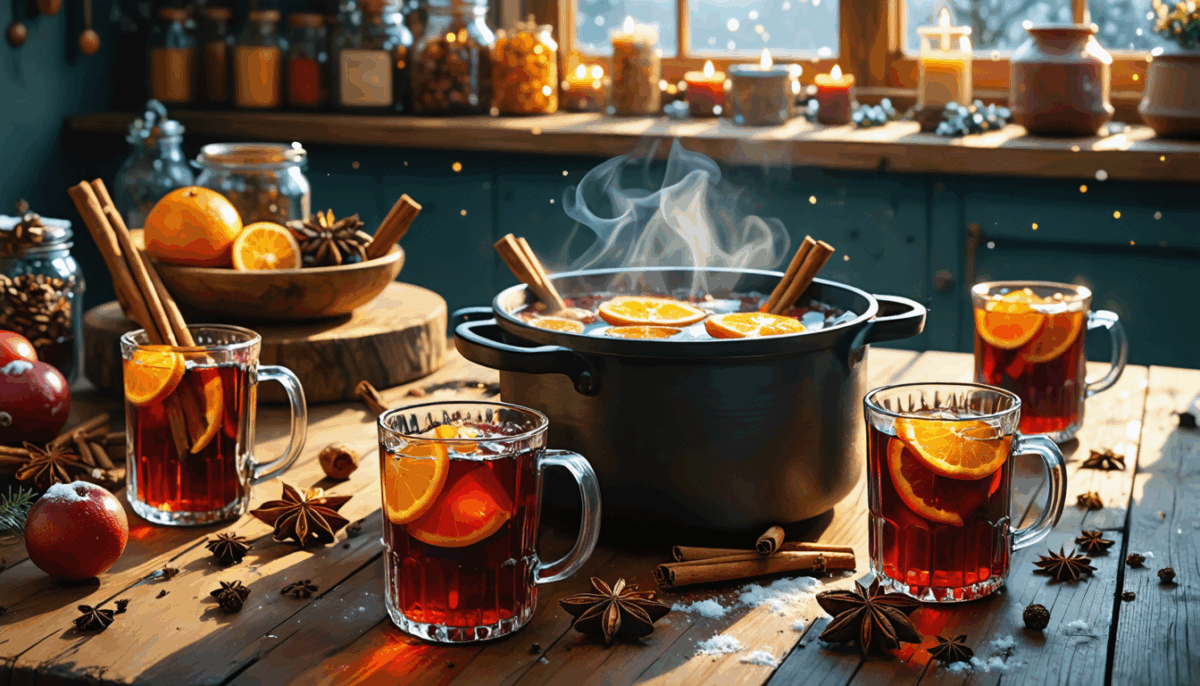 plongez dans l'ambiance réconfortante de l'hiver avec notre recette authentique du vin chaud de grand-mère. apprenez à préparer cette boisson traditionnelle pleine de saveurs épicées et d'arômes envoûtants qui réchauffera vos soirées.