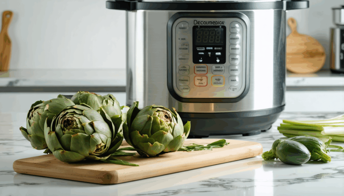 découvrez comment préparer des artichauts à la perfection grâce à notre recette simple et rapide en cocotte minute. dégustez des artichauts savoureux et tendres en un rien de temps !