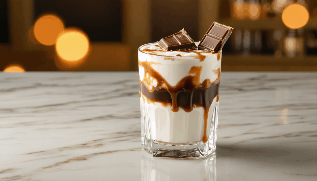 explorez une recette simple et savoureuse pour préparer le cocktail bonbon twix, un mélange irrésistible de douceur et de savoureux, idéal pour égayer vos soirées. suivez nos instructions étape par étape et impressionnez vos invités avec cette boisson gourmande!