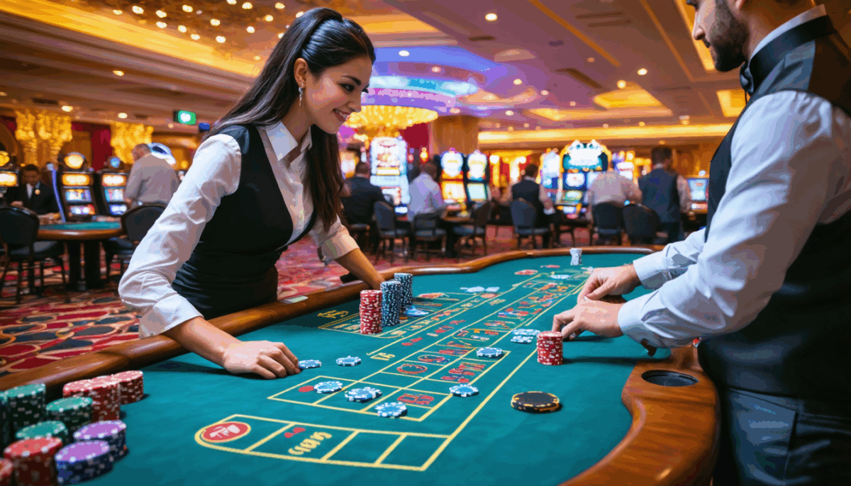 explorez l'univers captivant des jeux de croupier en direct de vegas plus. profitez d'une large sélection de jeux, des caractéristiques innovantes et des atouts exclusifs qui rendent votre expérience de jeu unique et immersive.
