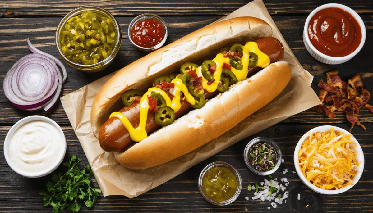 découvrez les meilleurs accompagnements pour sublimer votre hot dog : des sauces savoureuses aux garnitures originales, faites de chaque bouchée un moment de délice. que vous préfériez le classique ou l'innovant, trouvez l'inspiration pour rendre votre hot dog inoubliable !