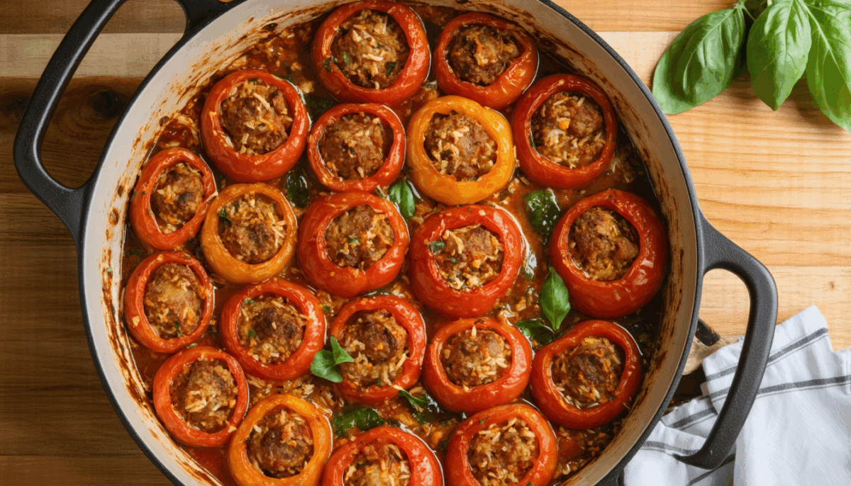 découvrez la véritable recette des tomates farcies au riz de grand-mère : un plat familial, savoureux et réconfortant pour retrouver les saveurs authentiques de la cuisine traditionnelle.