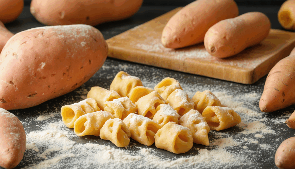 découvrez comment préparer de savoureux gnocchis de patate douce faits maison grâce à cette recette vegan facile et gourmande, idéale pour un repas sain et réconfortant.