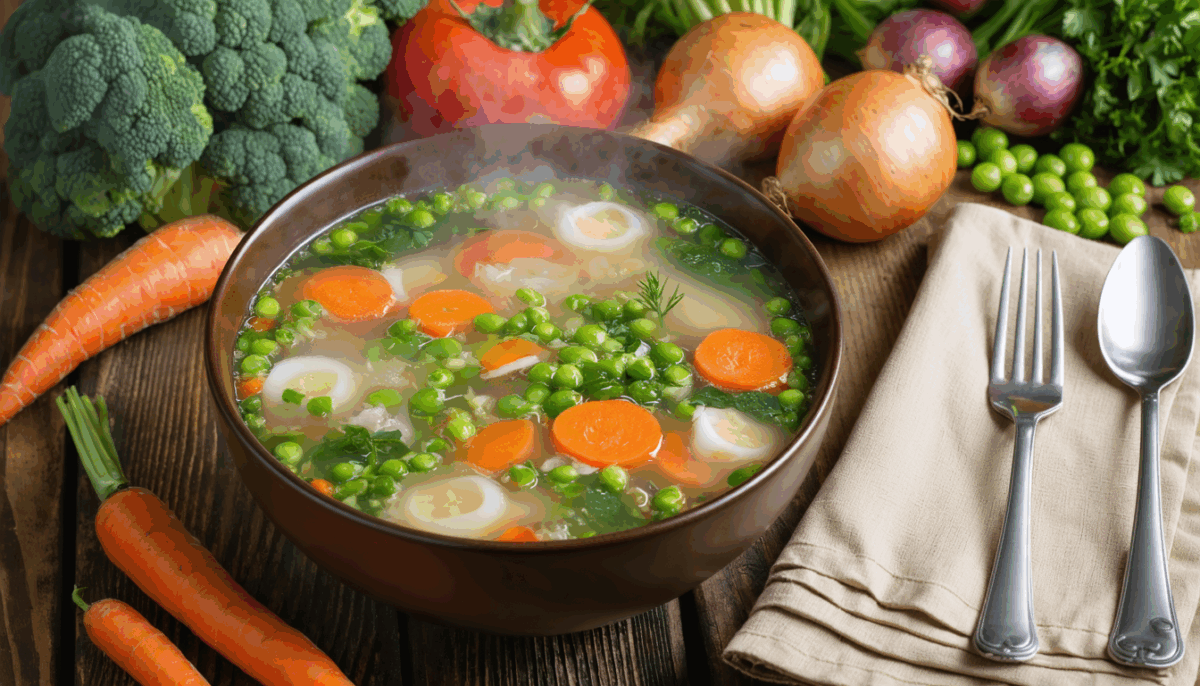 partez à la découverte d’un consommé aux mille saveurs, véritable voyage gustatif mettant à l’honneur la richesse des légumes. laissez-vous séduire par cette recette légère et raffinée, idéale pour éveiller vos sens et ravir les amateurs de cuisine saine et savoureuse.