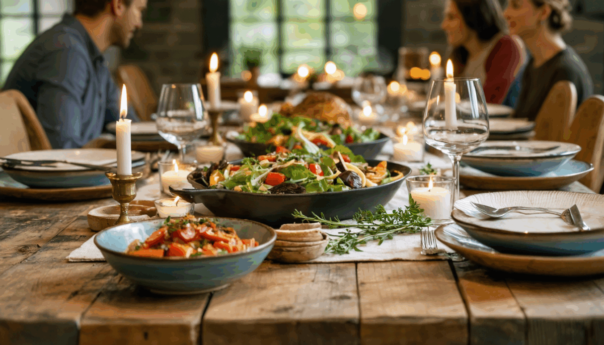 découvrez des recettes faciles et conviviales pour réussir un dîner entre amis, avec des plats gourmands qui raviront tous vos invités.