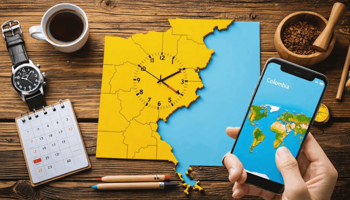 découvrez comment fonctionne l'heure en colombie, les différences de décalage horaire avec la france, les fuseaux horaires utilisés et nos conseils pratiques pour bien planifier votre voyage.