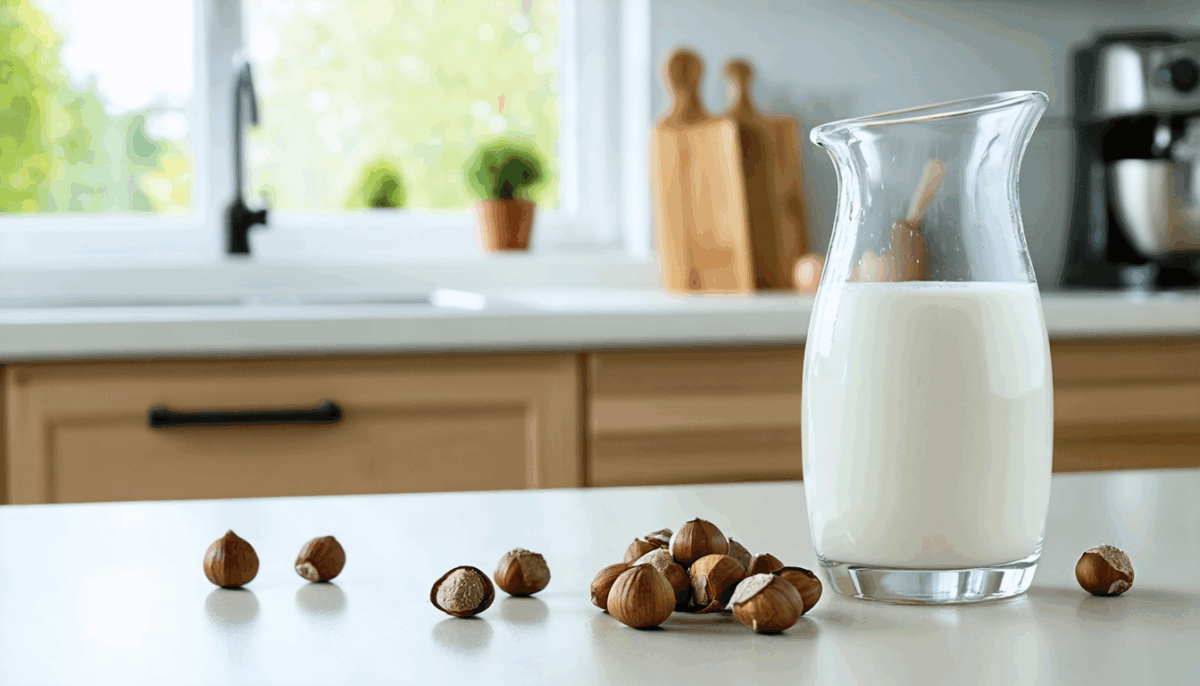 découvrez comment réaliser facilement votre lait végétal de noisette maison grâce à notre tutoriel vidéo étape par étape. recette saine, gourmande et rapide à préparer !
