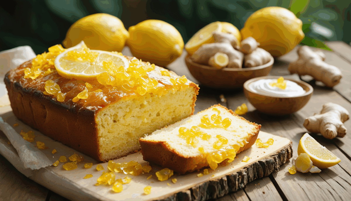 découvrez comment réaliser un cake vegan au citron et gingembre en 5 minutes avec cette recette simple, gourmande et 100% végétale. idéal pour un dessert express plein de saveurs !