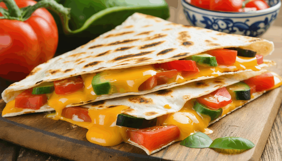 découvrez comment préparer facilement de savoureuses quesadillas végétariennes faites maison. suivez nos astuces et régalez-vous avec une recette simple, gourmande et pleine de saveurs !
