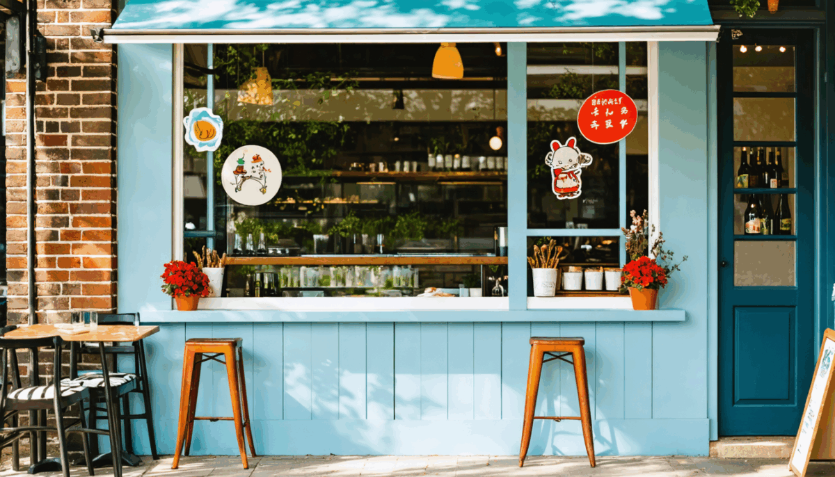 attirez l’attention sur vos menus de saison grâce à des autocollants tendance pour vitrines. idéal pour dynamiser votre espace et séduire les passants avec une communication visuelle originale !