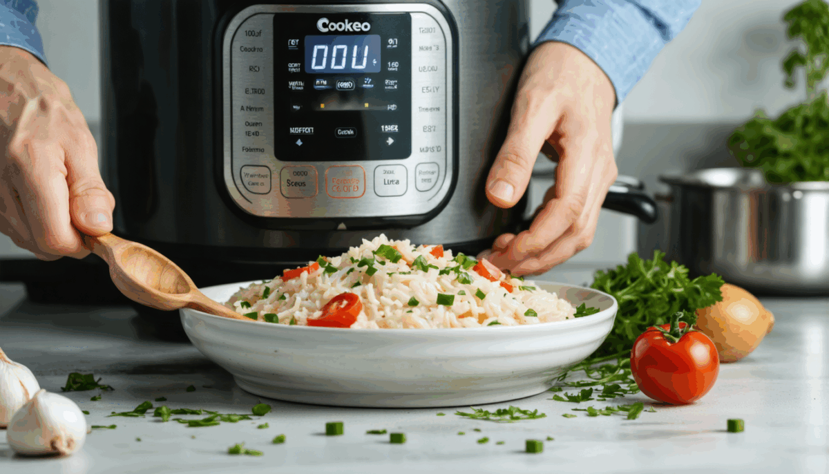découvrez comment préparer un risotto onctueux au cookeo avec nos recettes faciles et rapides. astuces pour un plat savoureux, crémeux et réussi à tous les coups !