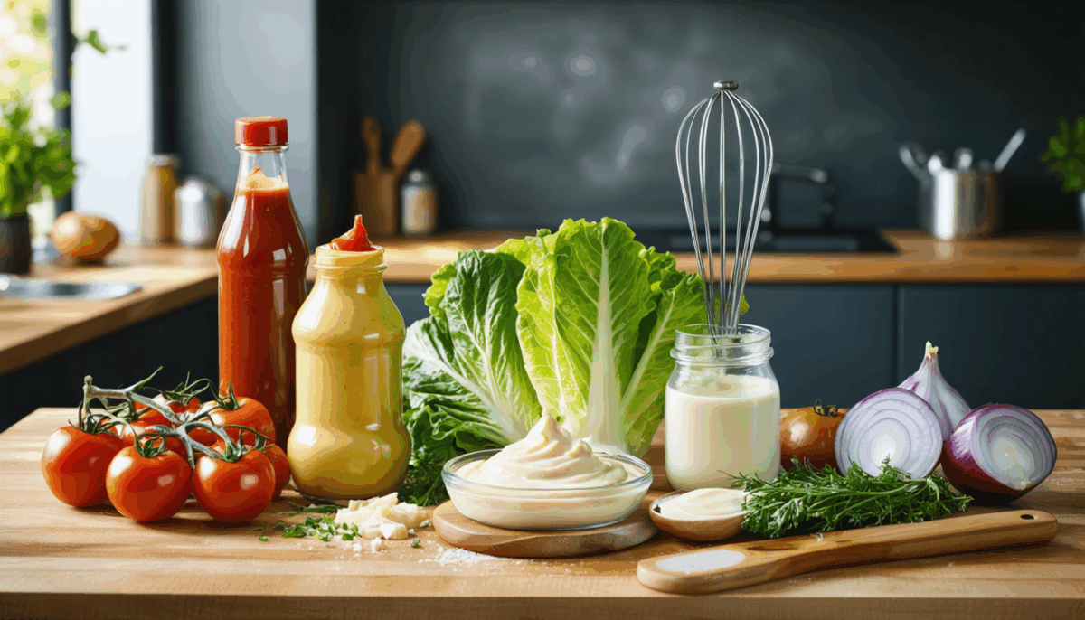 découvrez comment préparer facilement une sauce burger maison savoureuse, rapide à réaliser et idéale pour accompagner vos burgers. recette simple avec des ingrédients accessibles pour un résultat plein de saveurs.
