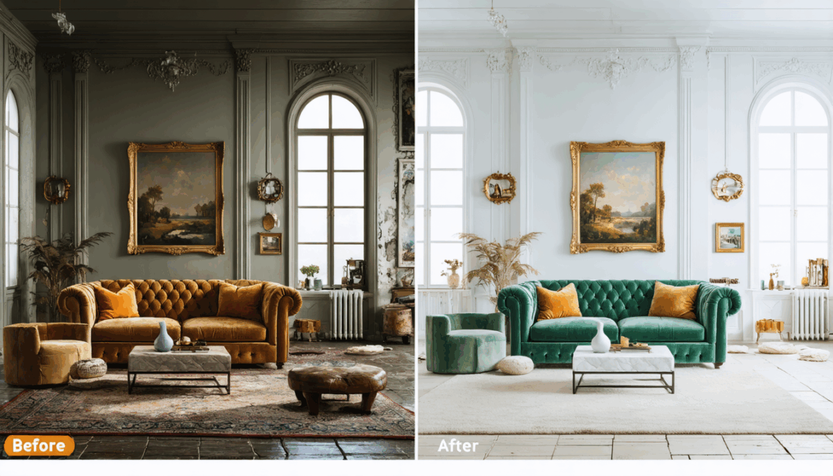 découvrez des transformations de meubles impressionnantes avec des témoignages et des photos avant/après pour vous inspirer à relooker votre intérieur !