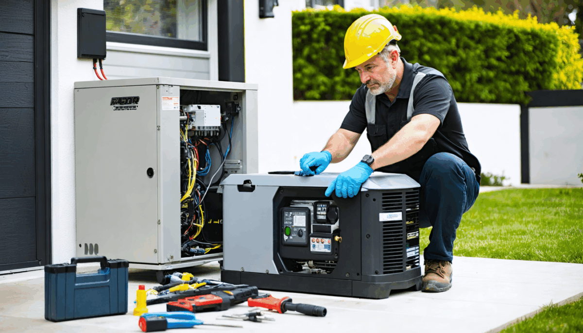 confiez l'installation de votre génératrice à un électricien spécialisé pour garantir sécurité, fiabilité et conformité. profitez d'un service professionnel pour une alimentation électrique sans souci.