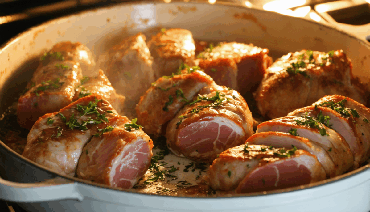 découvrez comment préparer une paupiette de porc moelleuse et savoureuse au four grâce à notre recette facile. parfaite pour un repas convivial, cette méthode garantit une viande tendre et pleine de goût. essayez-la dès aujourd'hui !