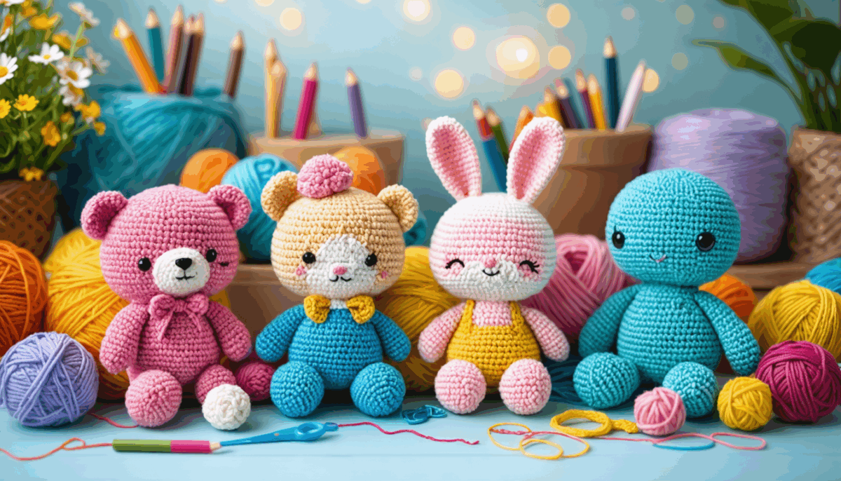 plongez dans l’univers créatif des amigurumis au crochet : trouvez des idées inspirantes et des modèles gratuits pour réaliser vos propres créations uniques et amusantes !