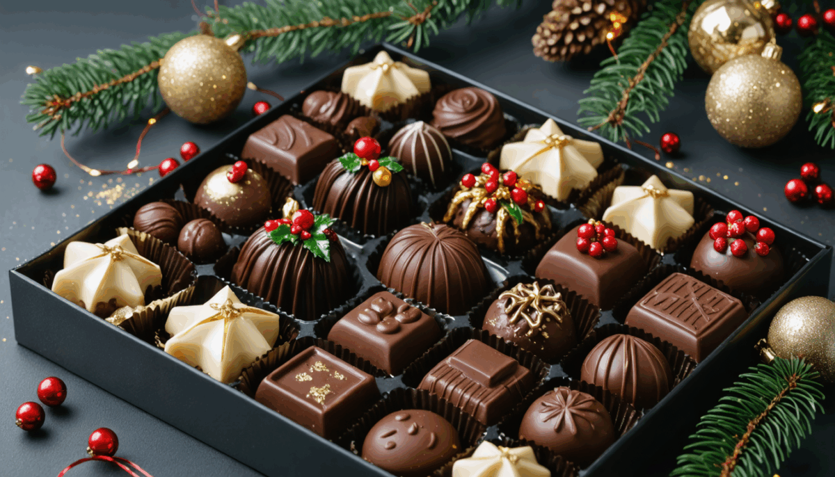 découvrez des idées cadeaux irrésistibles pour noël avec notre sélection de délices chocolatés. offrez des moments gourmands et faites plaisir à vos proches avec des chocolats d’exception, parfaits pour les fêtes !