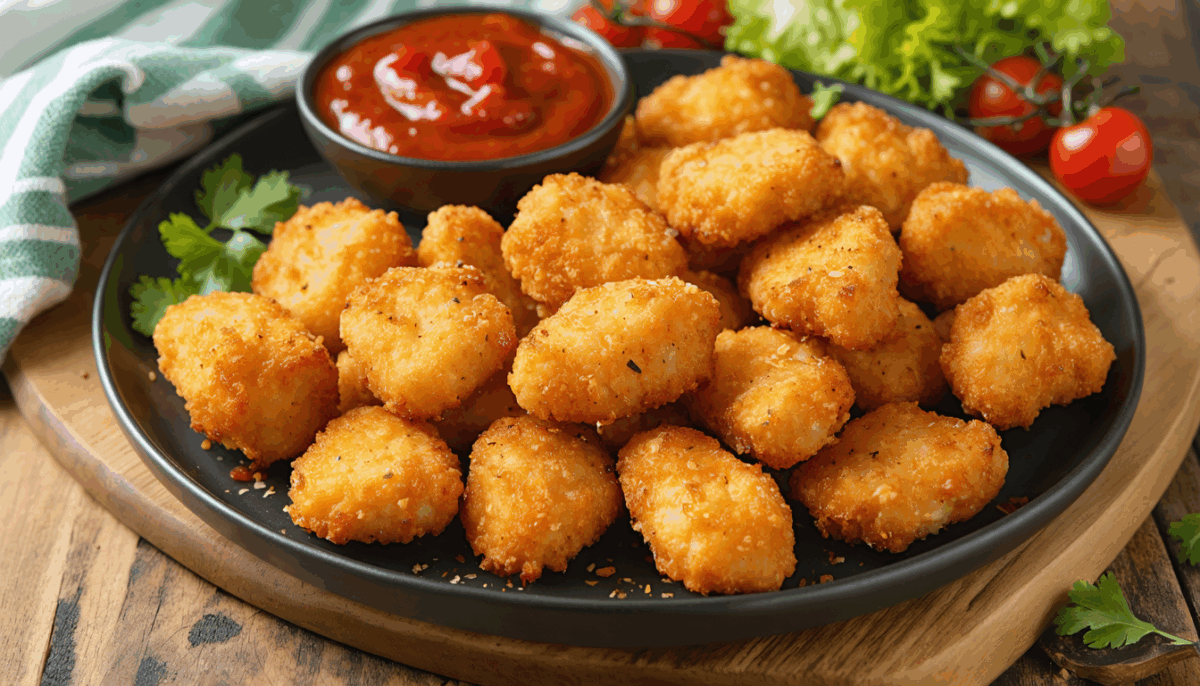 découvrez comment préparer des nuggets croustillants en un rien de temps grâce à la friteuse à air. une recette facile, rapide et savoureuse pour régaler toute la famille sans effort !