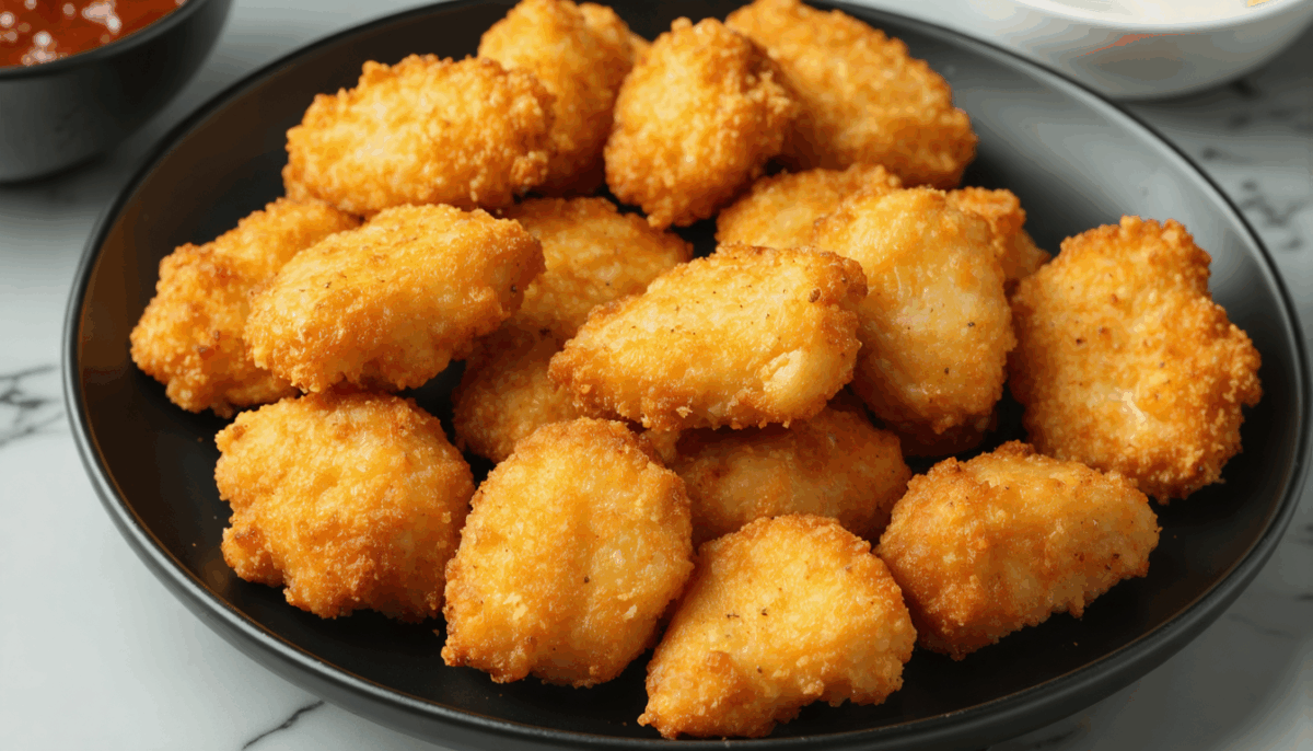 découvrez notre recette rapide de nuggets croustillants à préparer facilement dans une friteuse à air. idéal pour un repas savoureux, léger et prêt en quelques minutes !