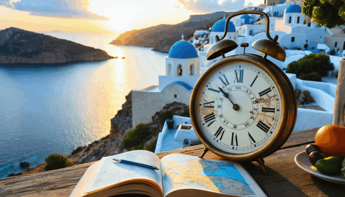 découvrez tout sur le décalage horaire en grèce : fuseaux horaires, passage à l'heure d'été et astuces essentielles pour préparer votre voyage et profiter pleinement de votre séjour.