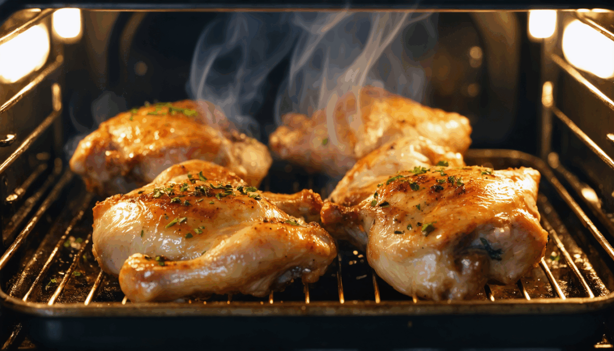 découvrez notre recette inratable de cuisse de poulet rôtie pour une peau croustillante et une chair juteuse. simple, savoureuse et parfaite pour vos repas en famille.
