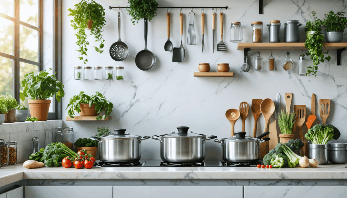 découvrez comment choisir des ustensiles de cuisine adaptés pour préparer des repas sains en toute tranquillité grâce à notre guide complet.
