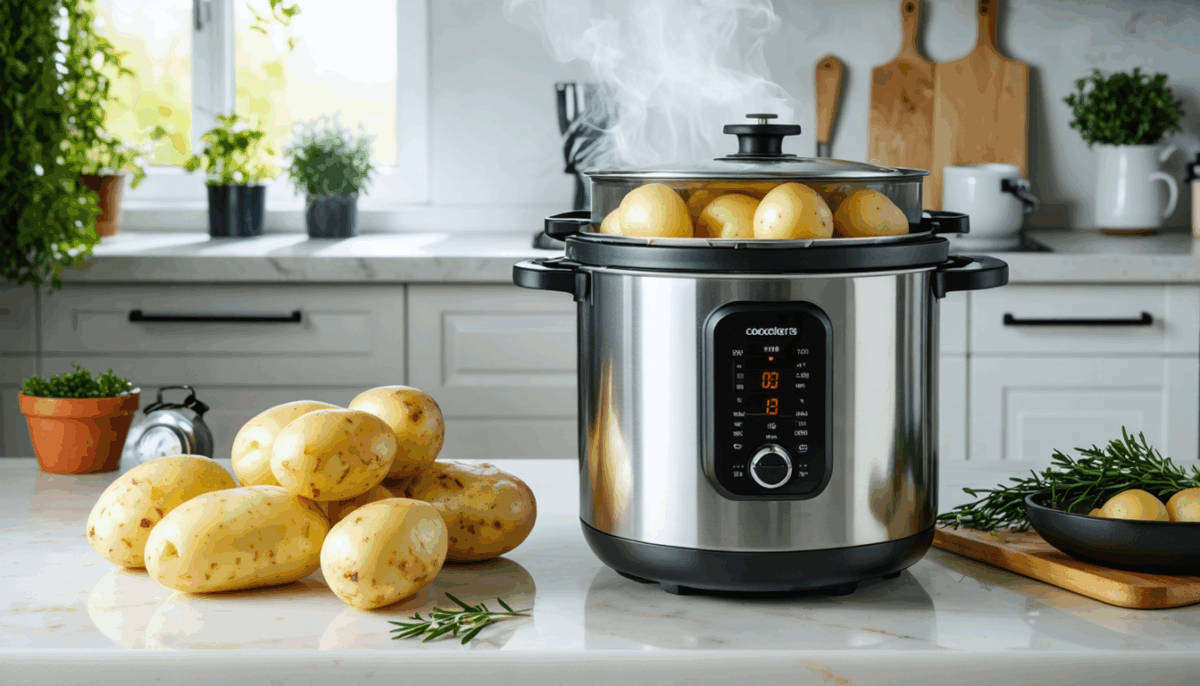 découvrez comment cuire parfaitement vos pommes de terre à la cocotte minute grâce à nos astuces simples et aux temps de cuisson idéaux pour un résultat toujours réussi.