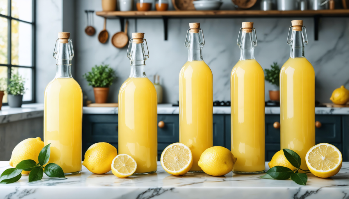 découvrez notre recette facile et rapide pour préparer un limoncello maison, délicieux et riche en saveurs parfumées, parfait pour toutes les occasions.
