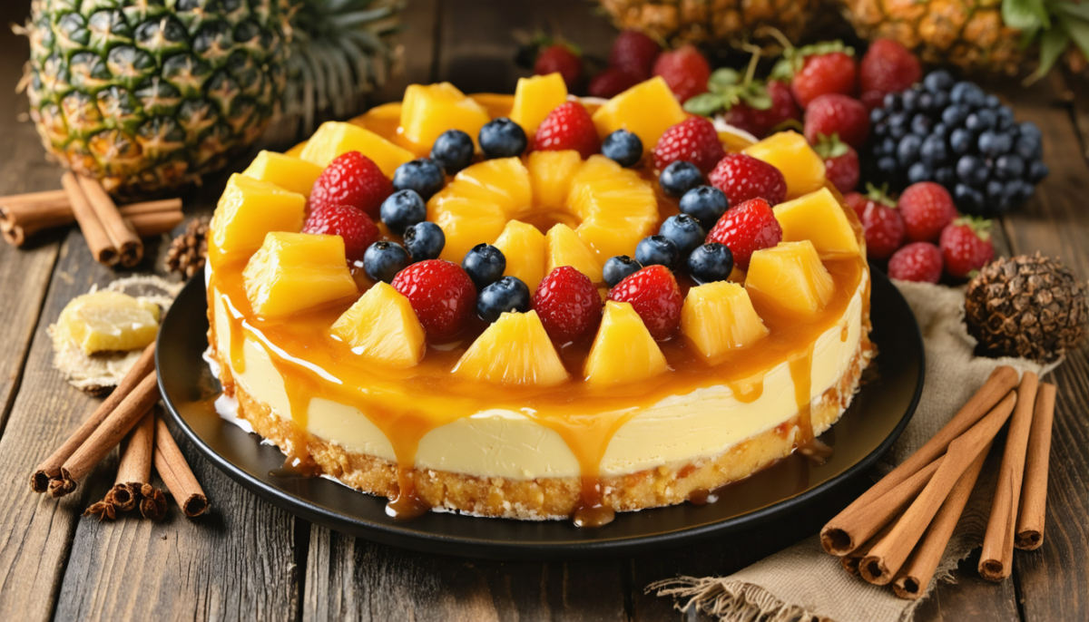 découvrez une recette rapide et simple pour préparer un gâteau moelleux au caramel et à l'ananas, parfait pour une douceur fruitée et gourmande en toute occasion.