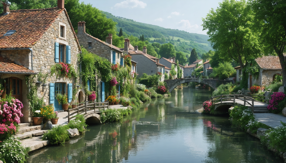 explorez la venise verte du puy-de-dôme, un village charmant où des canaux enchanteurs vous invitent à une escapade authentique au cœur de la nature.