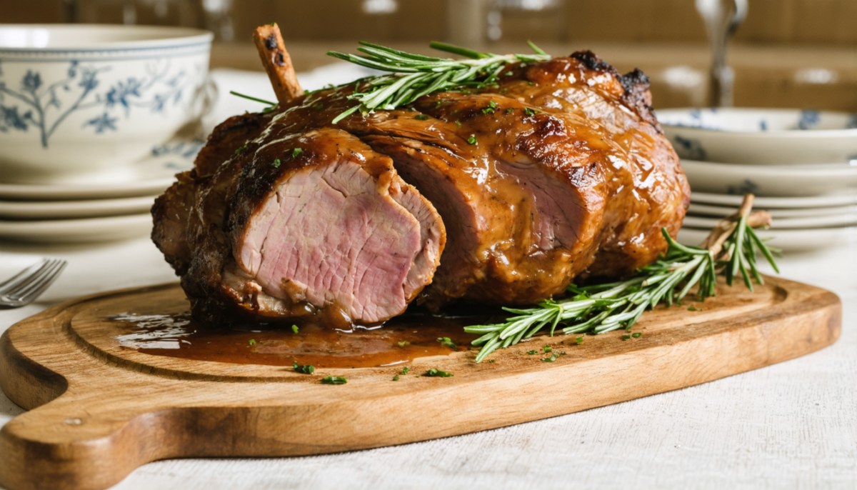 découvrez une recette rapide et savoureuse de rôti de porc express au cookeo, nappé d’un fond de veau gourmand pour un repas délicieux en un rien de temps.