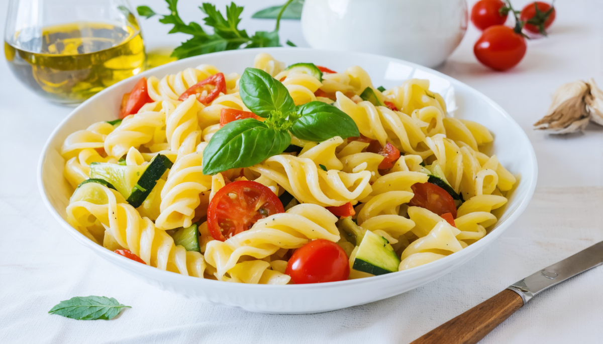 découvrez notre délicieuse salade de pâtes à la sauce maison, une recette simple, rapide et savoureuse parfaite pour vos repas d'été.