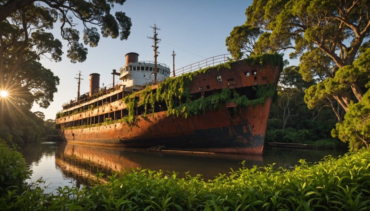 Le mystère verdoyant du SS Ayrfield : la forêt flottante cachée de Sydney