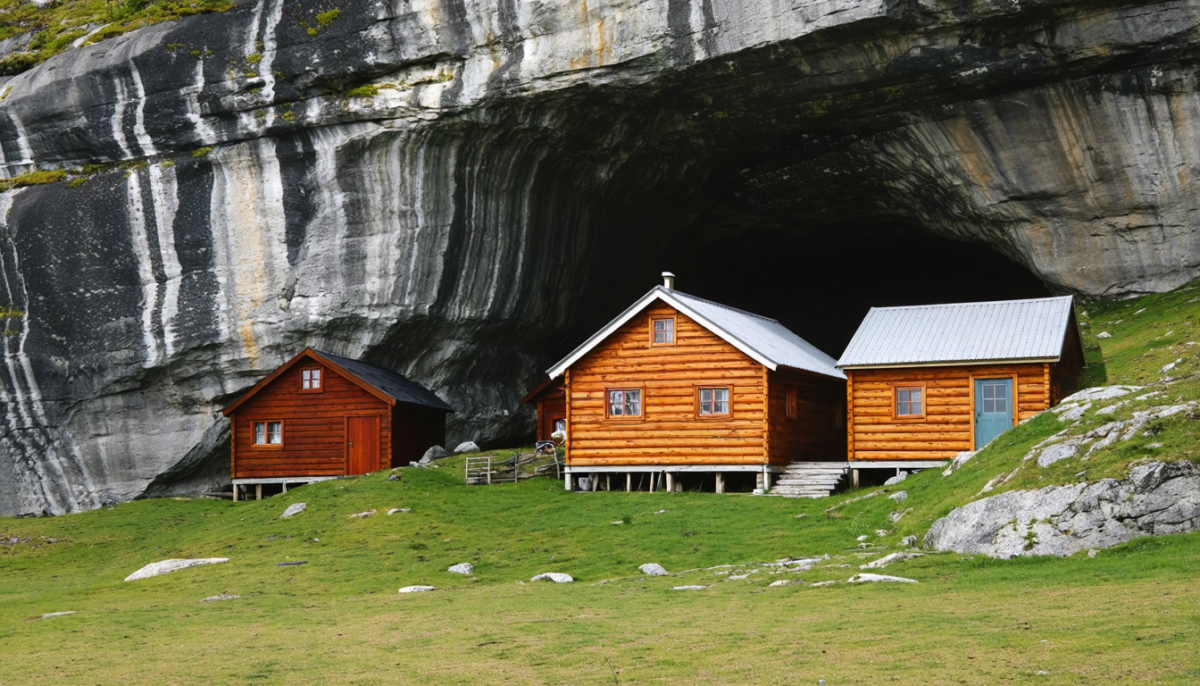 découvrez helleren au jøssingfjord, un site unique où maisons troglodytes traditionnelles et sentiers de randonnée en pleine nature offrent une expérience authentique et inoubliable.