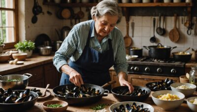 Les moules marinières de grand-mère : la recette traditionnelle simple et savoureuse