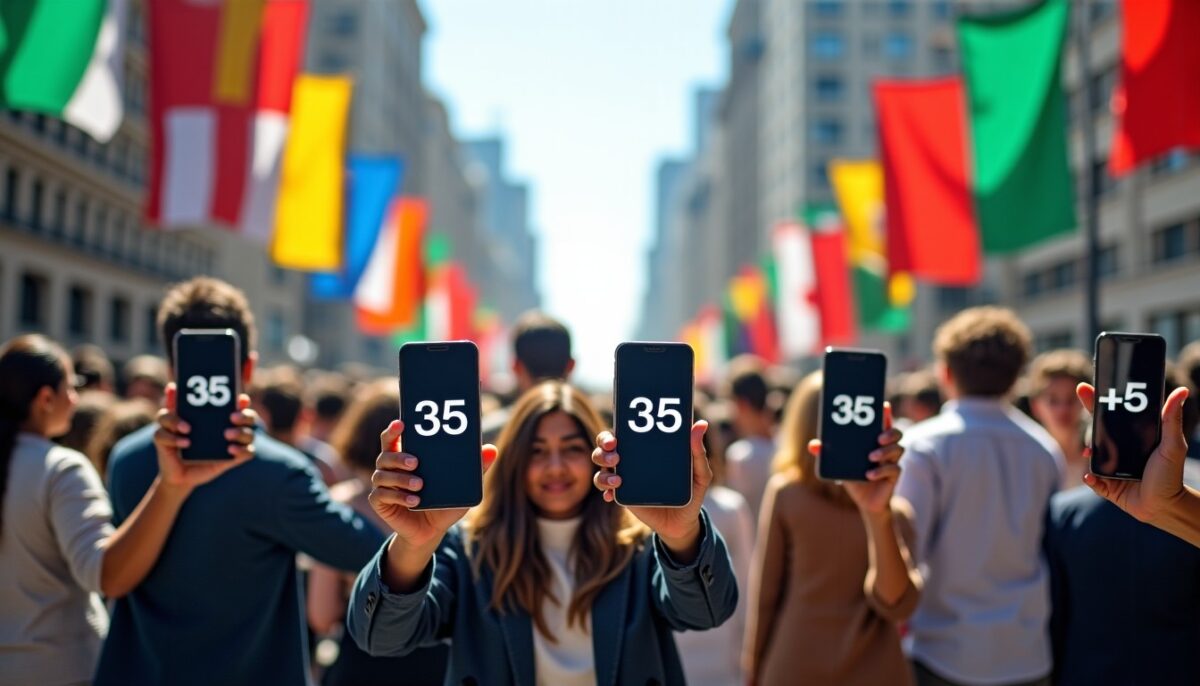À quel pays correspondent l'indicatif téléphonique +35 et ses différentes variantes ?