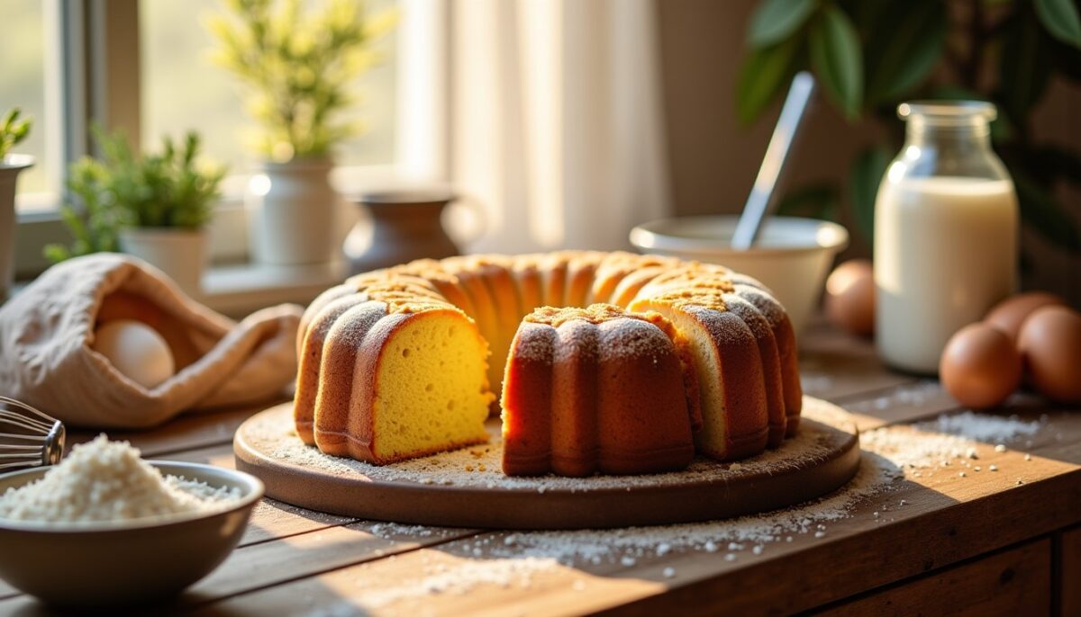 Délicieuse recette de Molly Cake vanille de Cyril Lignac : moelleux et facile à réaliser