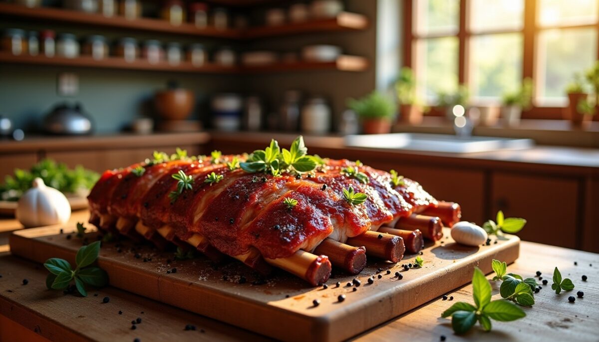 Travers de porc fondants : recette au four en cuisson lente à basse température