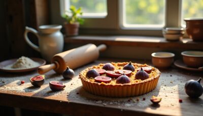 La tarte aux figues de maman-grand : une recette authentique et simple à réaliser