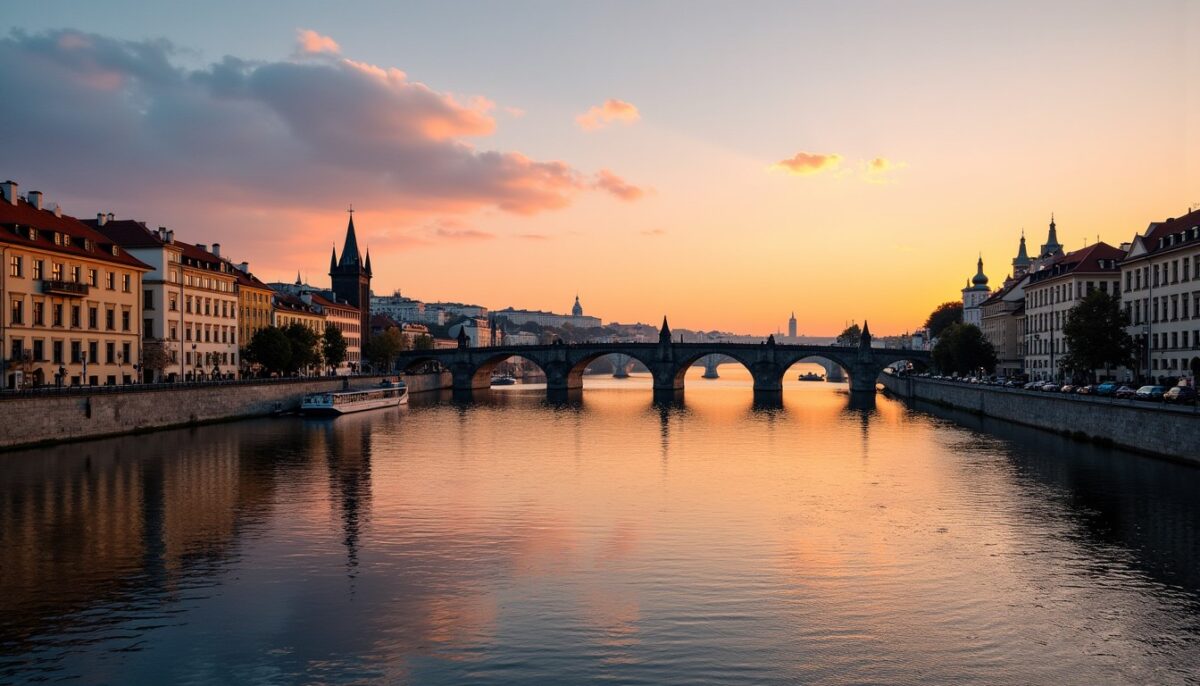 La Vltava à Prague : explorer le fleuve emblématique au cœur de l'histoire de la capitale tchèque