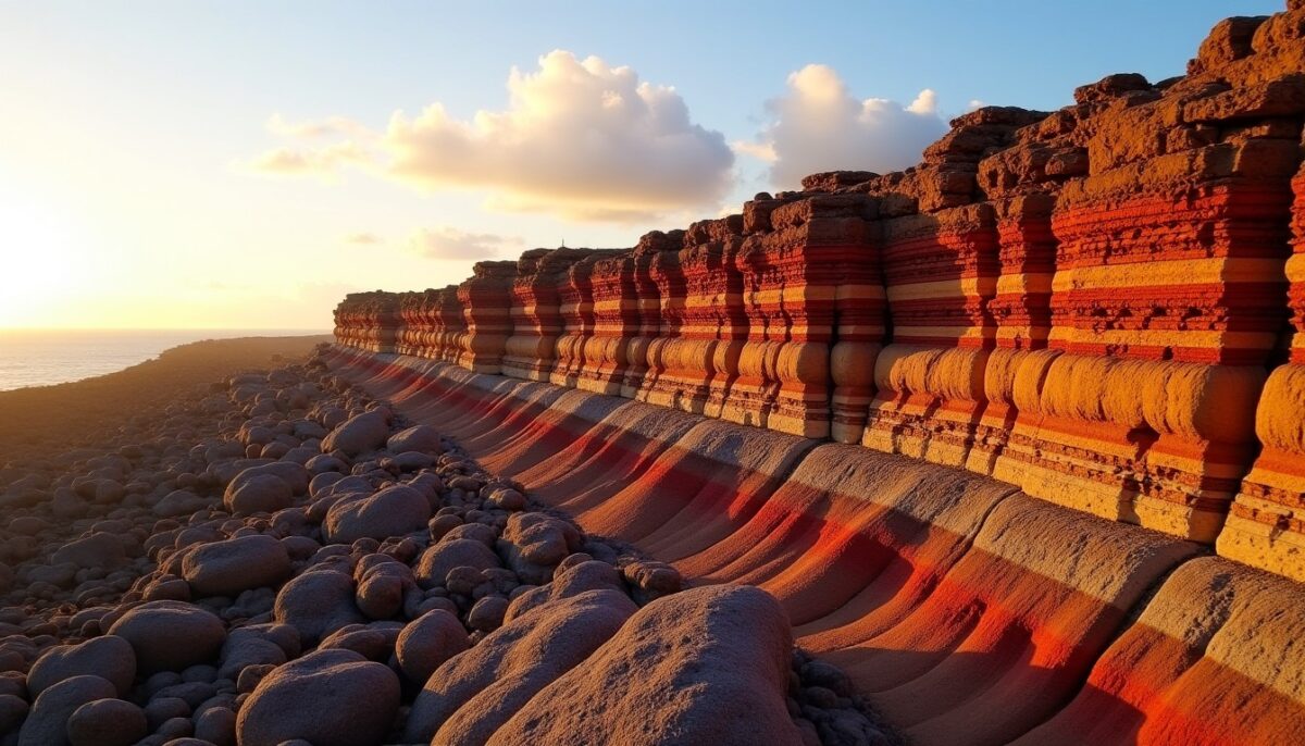 Stratified City à Lanzarote : découvrez cette fascinante formation rocheuse naturelle